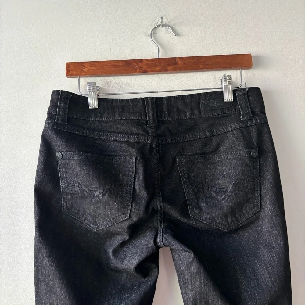 Harley-Davidson women’s black skinny jeans size 8‎